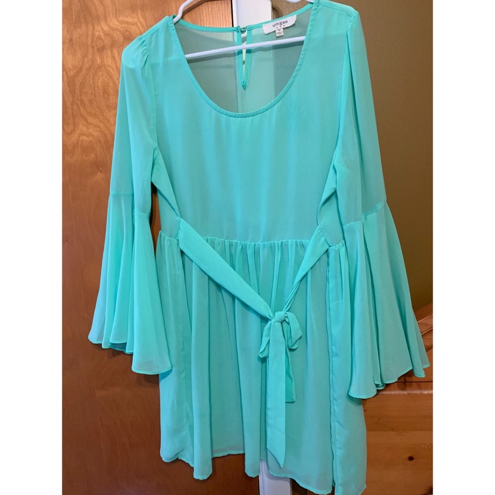 Southern belle sleeve boutique dress